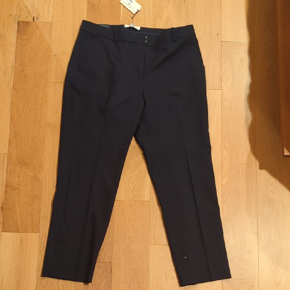 Banana Republic Wool Dark Blue Men's Dress Pants
